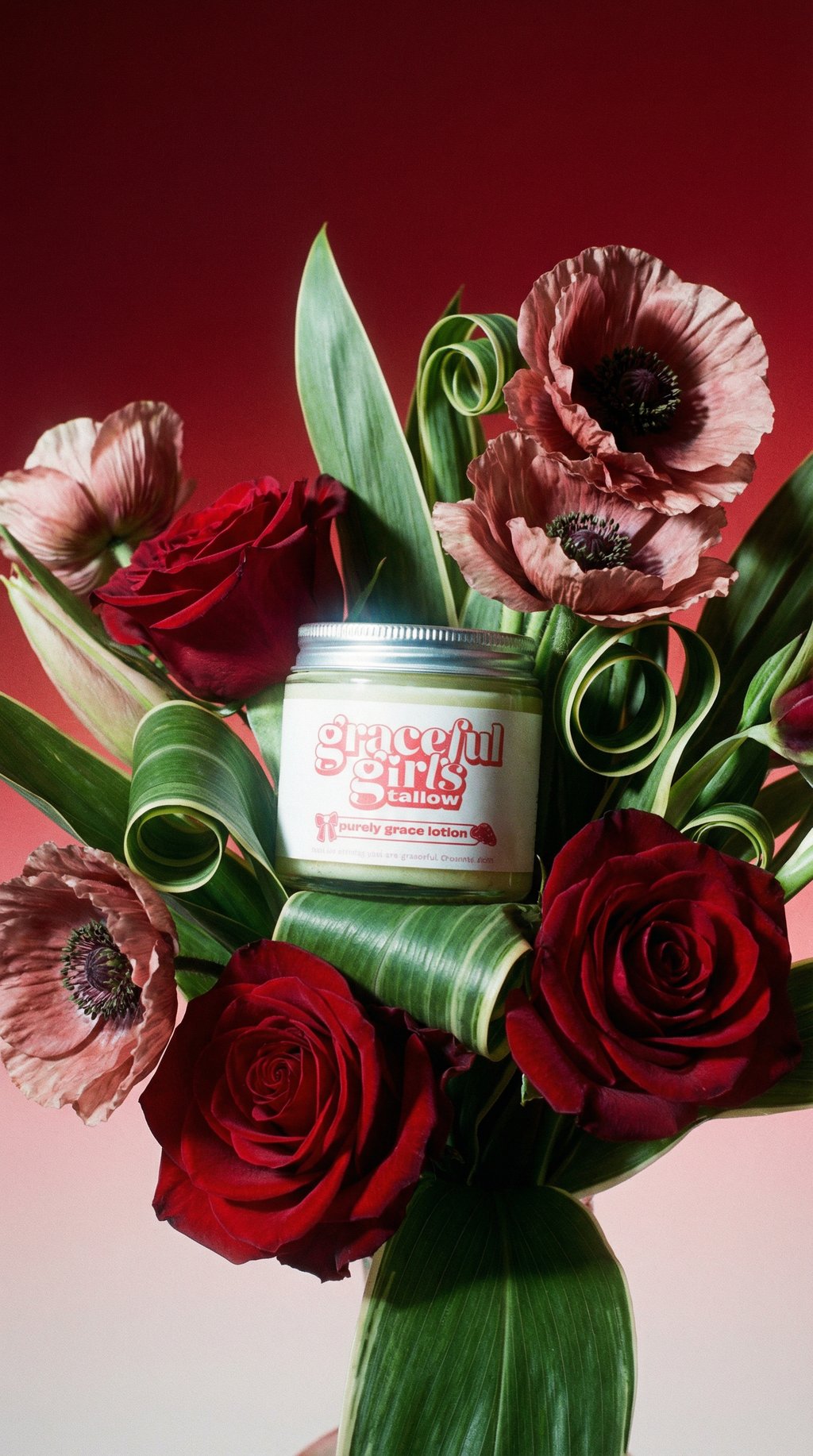 AI product shot of Purely Grace Tallow Lotion (unscented) - 4oz Jar