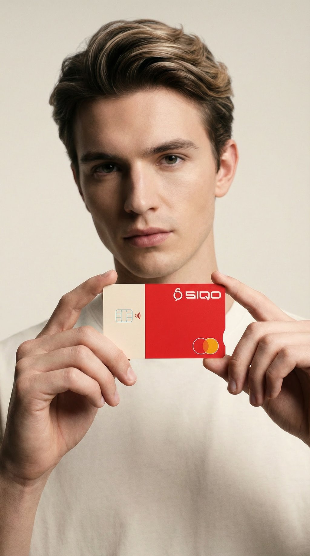 AI product shot of Physical SIQO Card