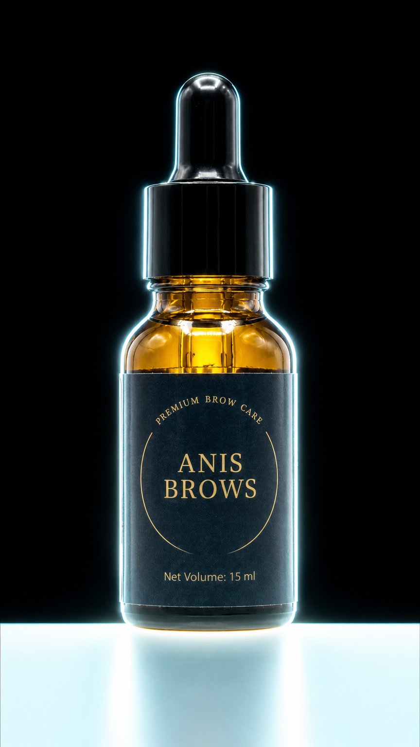 AI product shot of Conditioning Serum Refill · 15 mL Botanical Brow Oil