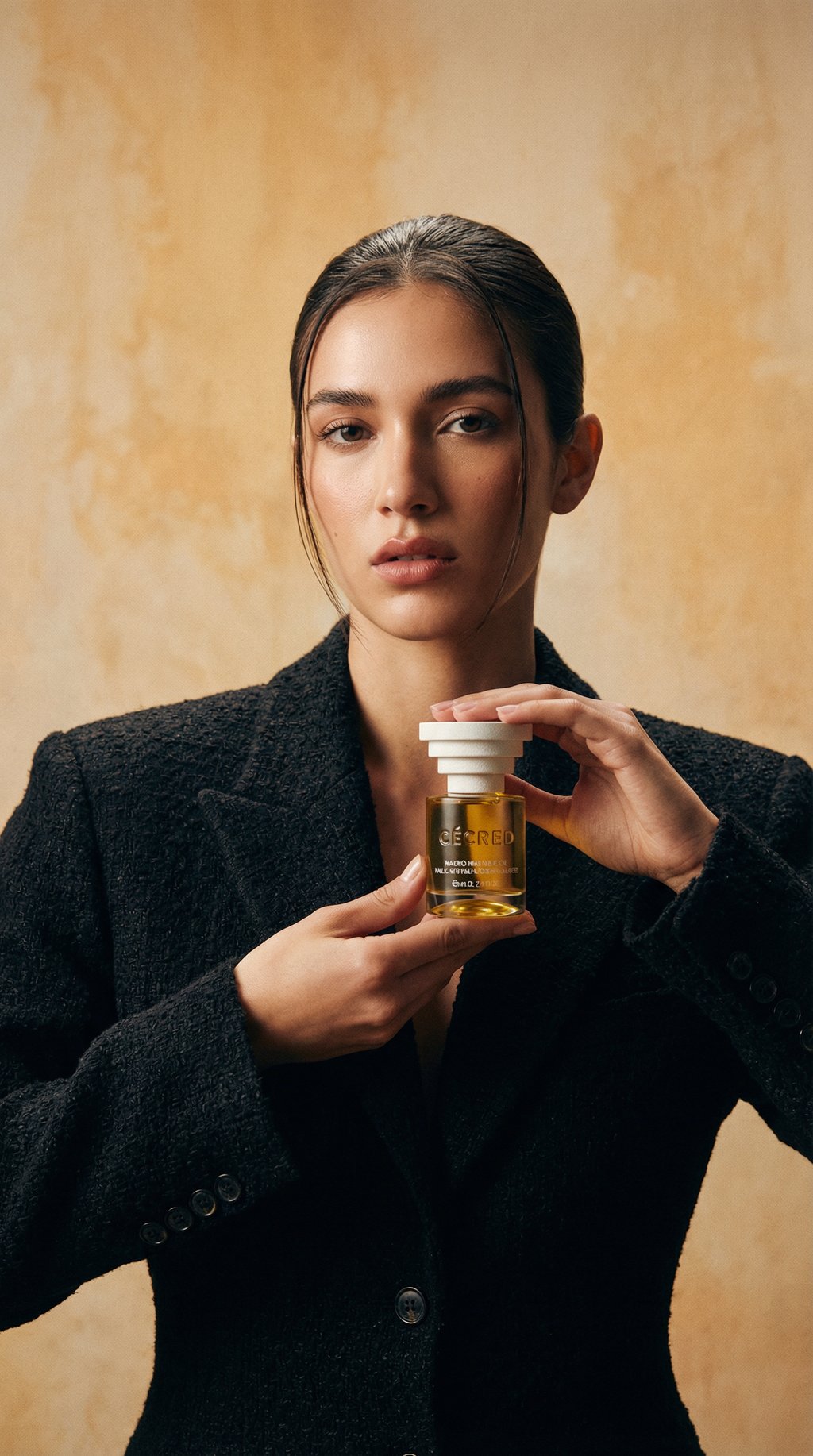AI product shot of Nourishing Hair Oil