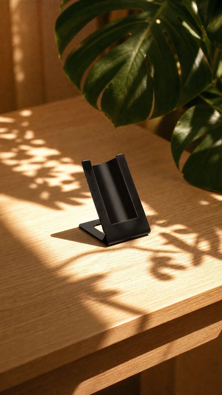 AI product shot of Le Soin du Vin - Tafelstandaard zonder koelelement - Zwart