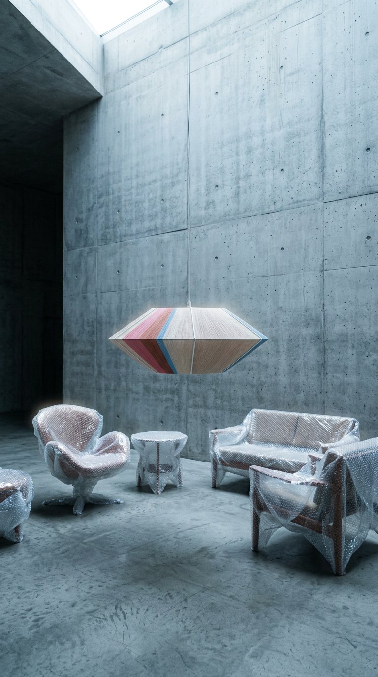 AI product shot of Jean Orb Pendant Light