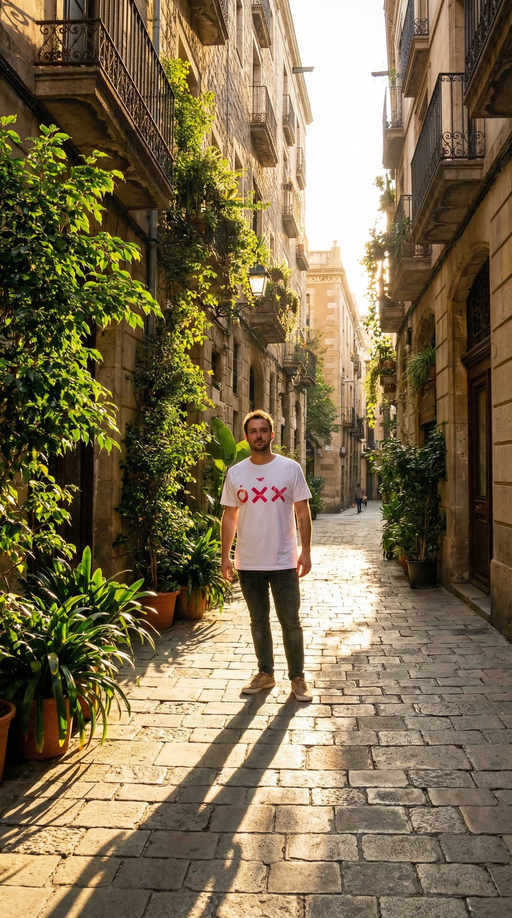 AI product shot of Unseen Unisex premium Tee