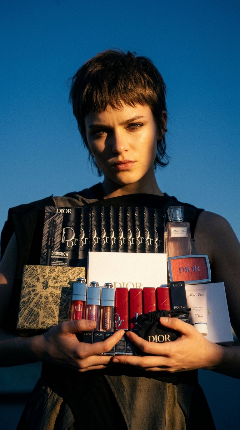 AI product shot of Dior Luxury Beauty Collector’s Bundle – $800+ Retail Value ✨