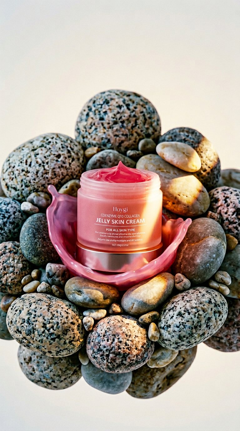 AI product shot of LaLume Collagen Jelly Cream