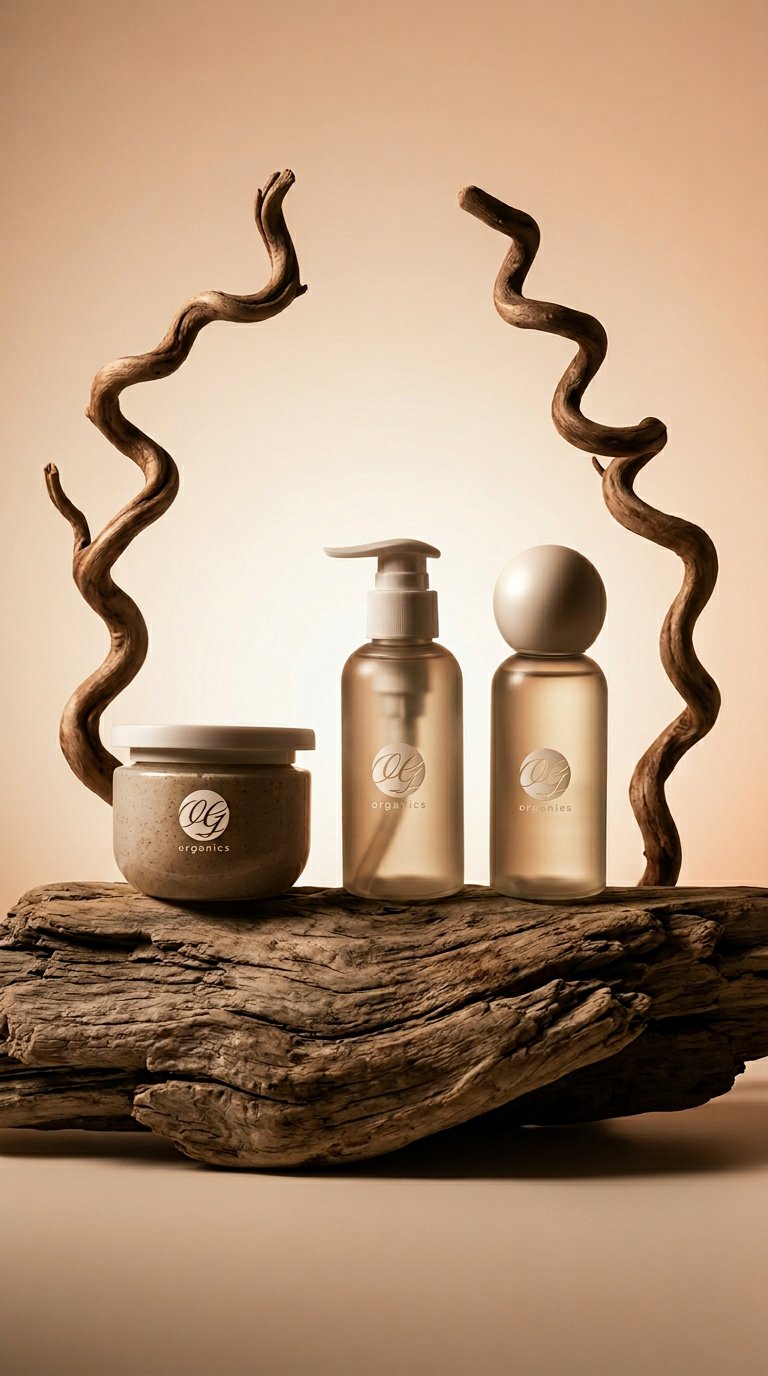 AI product shot of White Musk Collection