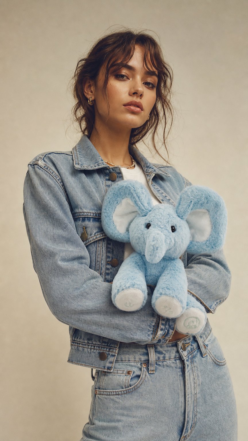 AI product shot of Emery Animated Plush Singing Elephant