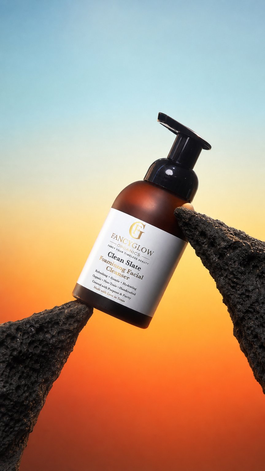 AI product shot of Clean Slate Face Wash