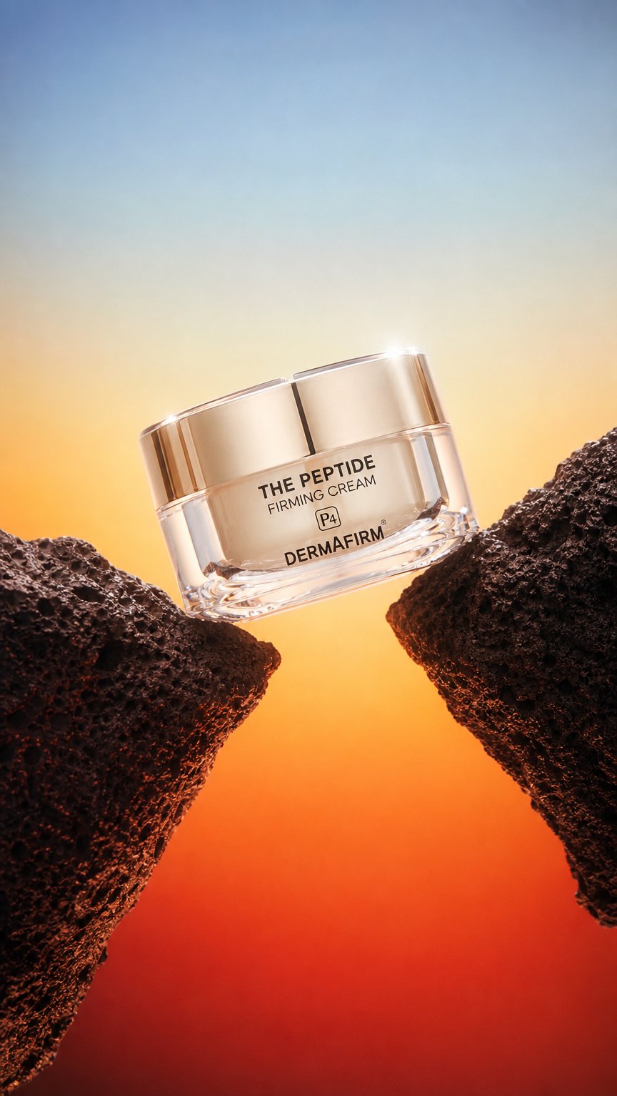 AI product shot of Dermafirm Peptide Firming Cream