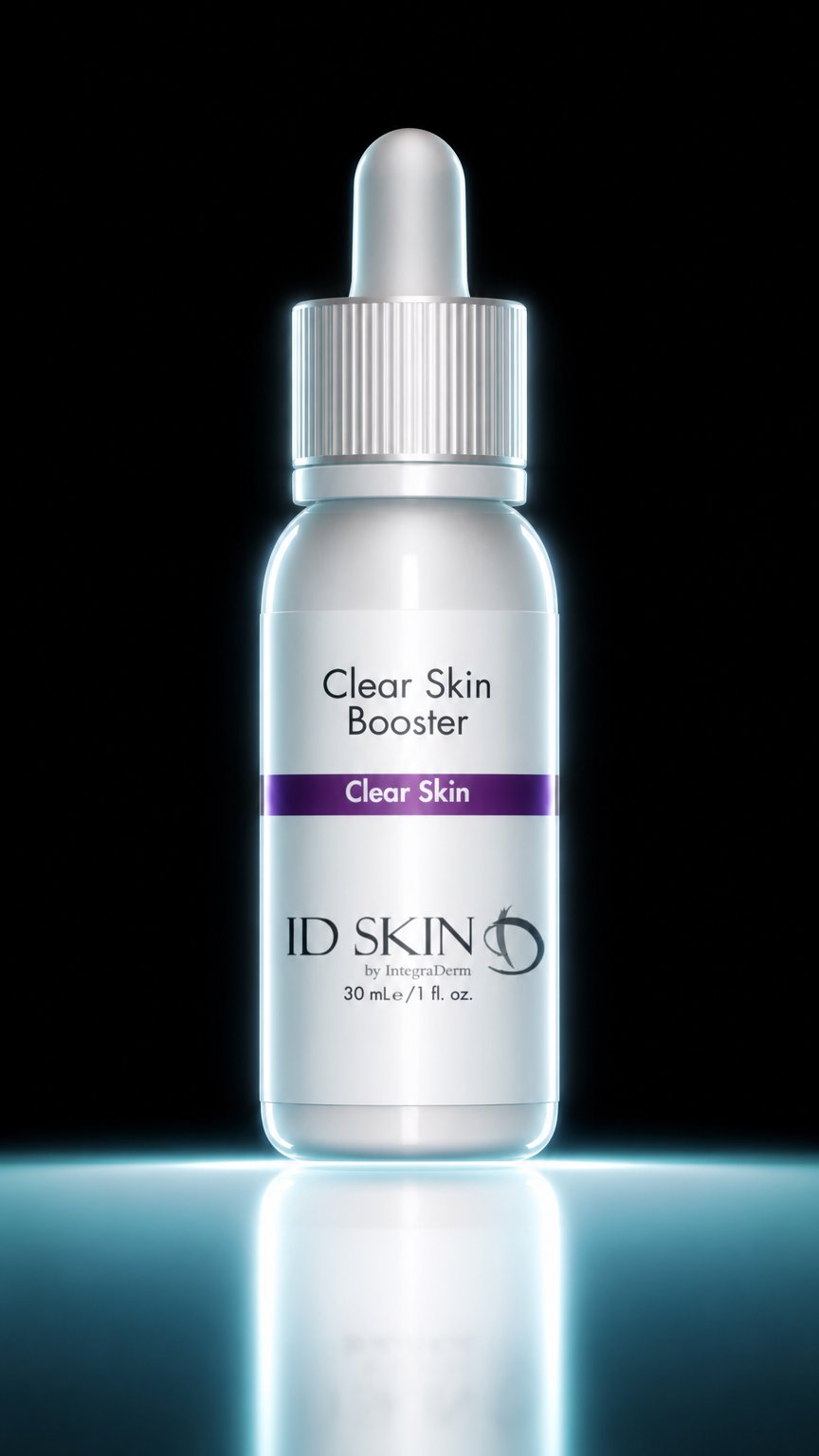 AI product shot of Clear Skin Booster