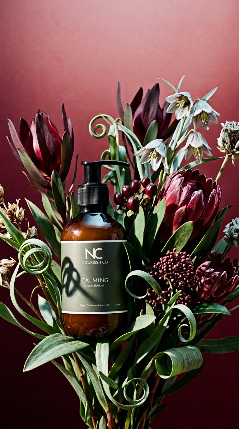 AI product shot of CALMING CREAM CLEANSER