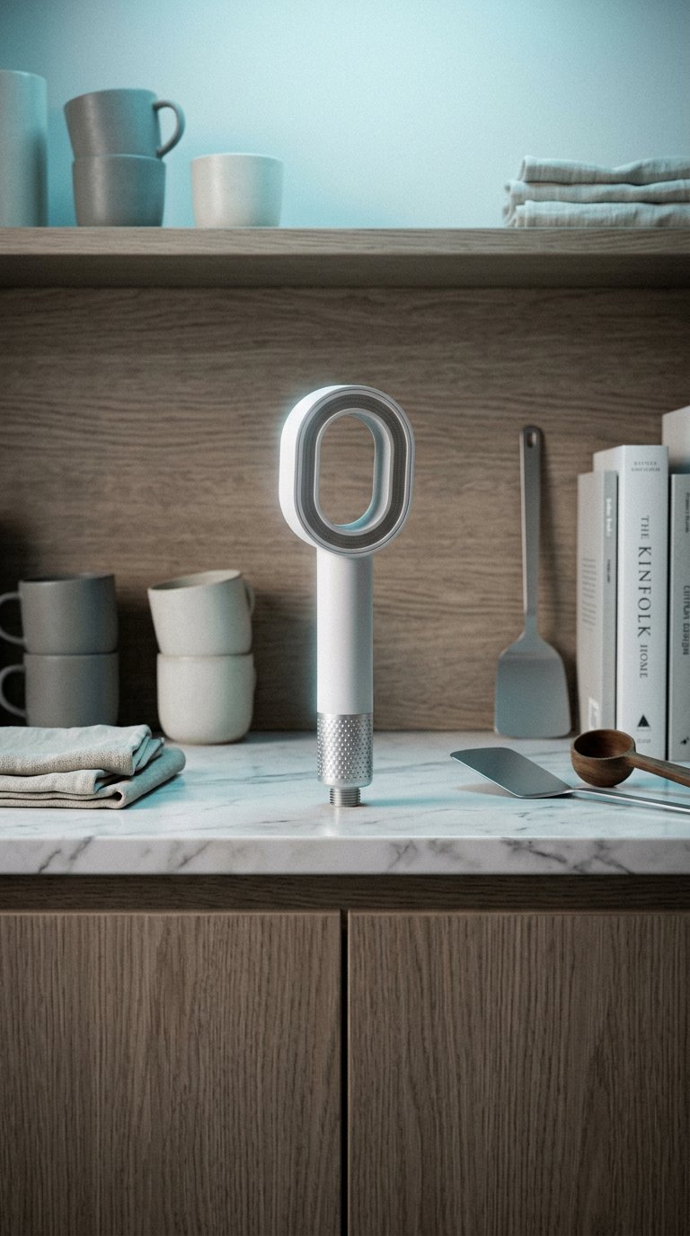 AI product shot of HydroFiltrr® PuraRush Showerhead