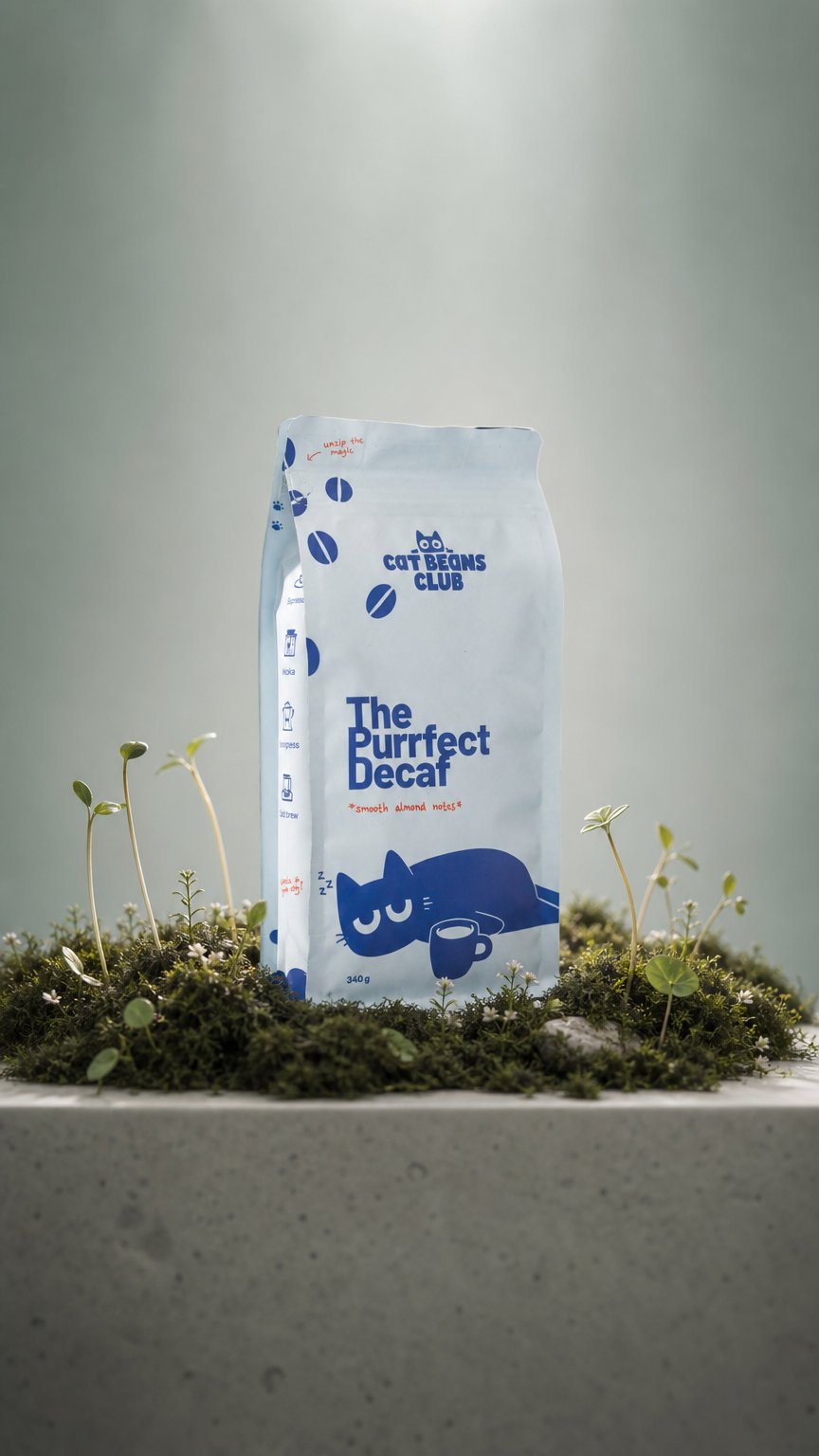 AI product shot of Decaf (Bio)