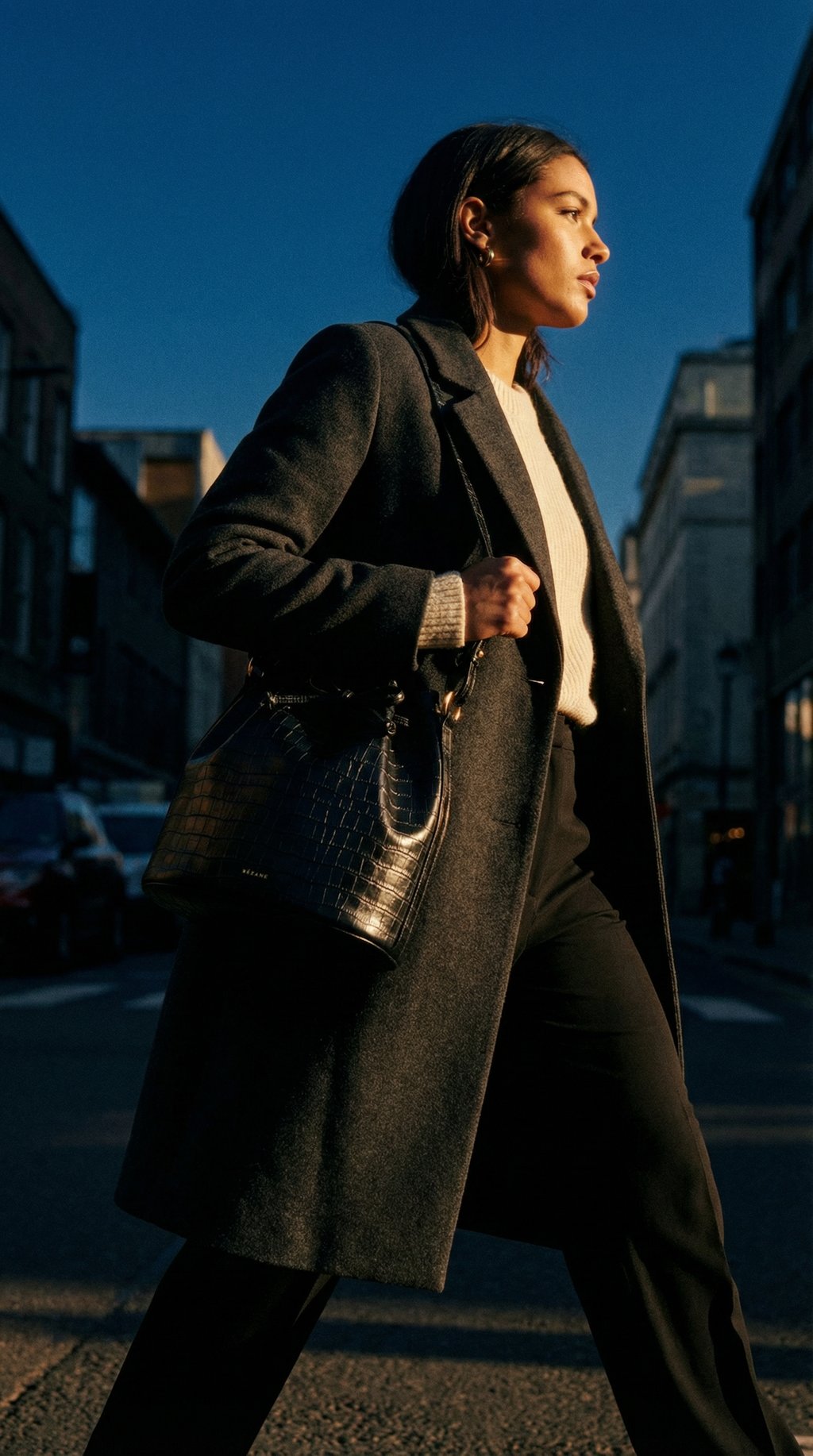 AI product shot of Farrow Bag