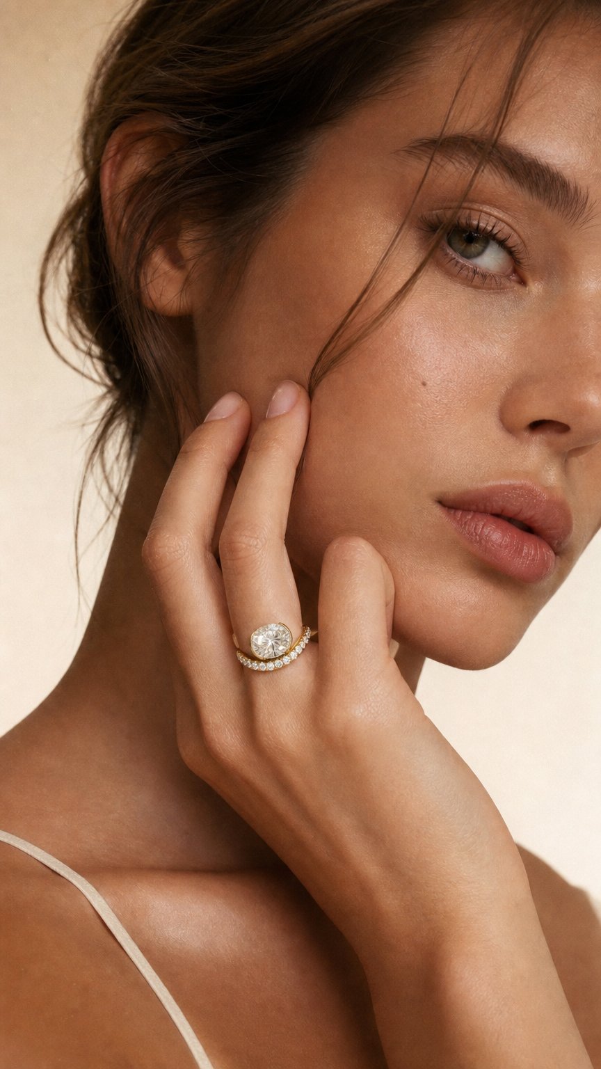 AI product shot of Diamond Ring