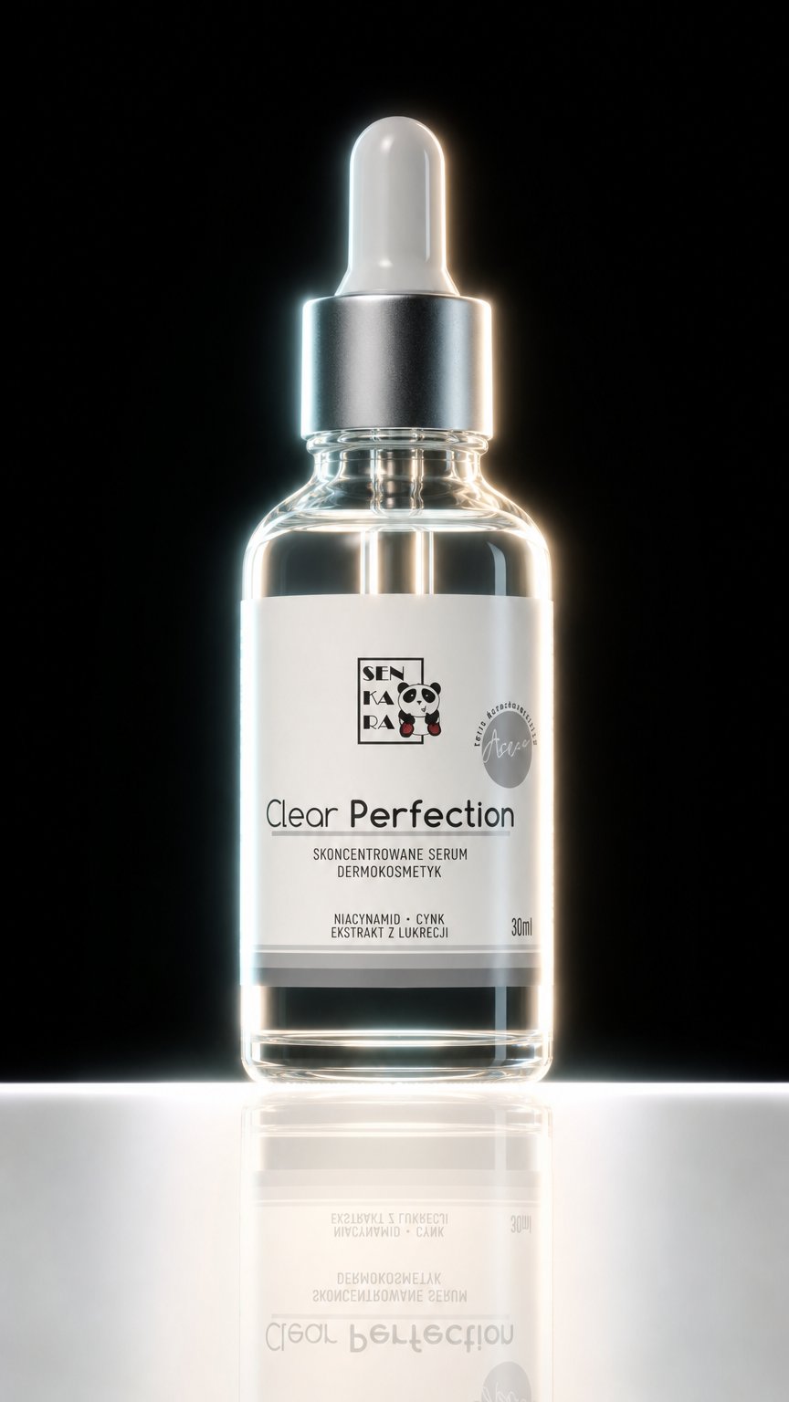 AI product shot of Serum Clear Perfection 30 ml