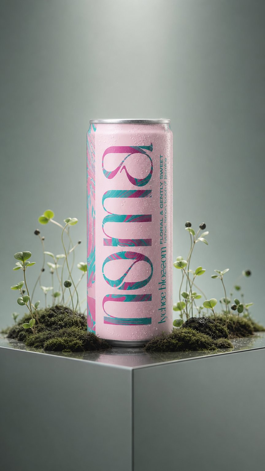 AI product shot of Lychee Blossom – zestaw