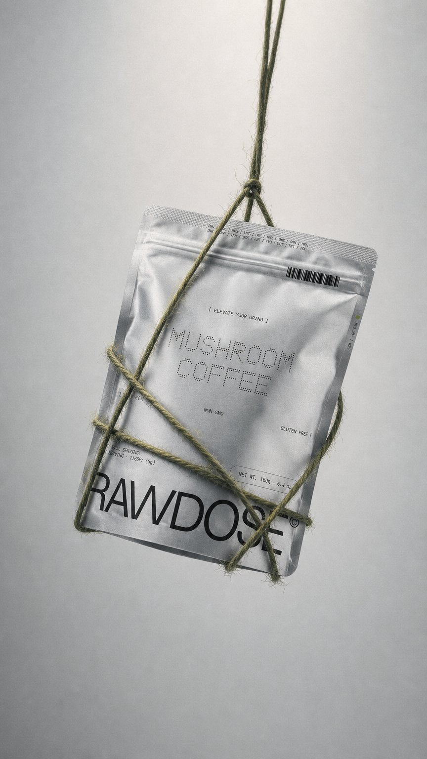 AI product shot of Mushroom Coffee