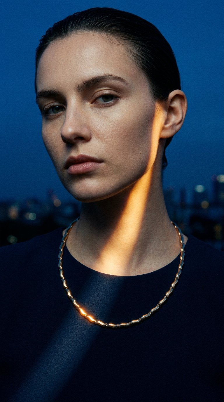AI product shot of Swell Necklace