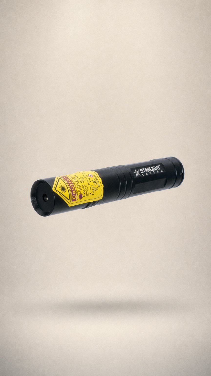 AI product shot of Starlight Lasers V2 Pro Violet Laserpen