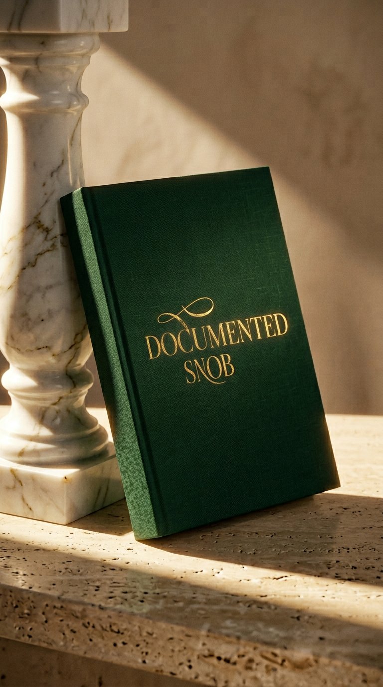 AI product shot of Documented Snob