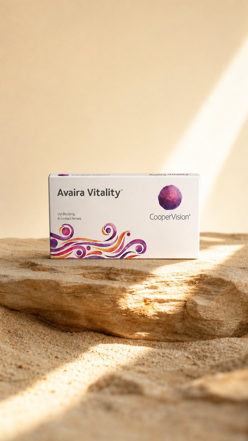 AI product shot of Avaira Vitality (6 db/doboz)