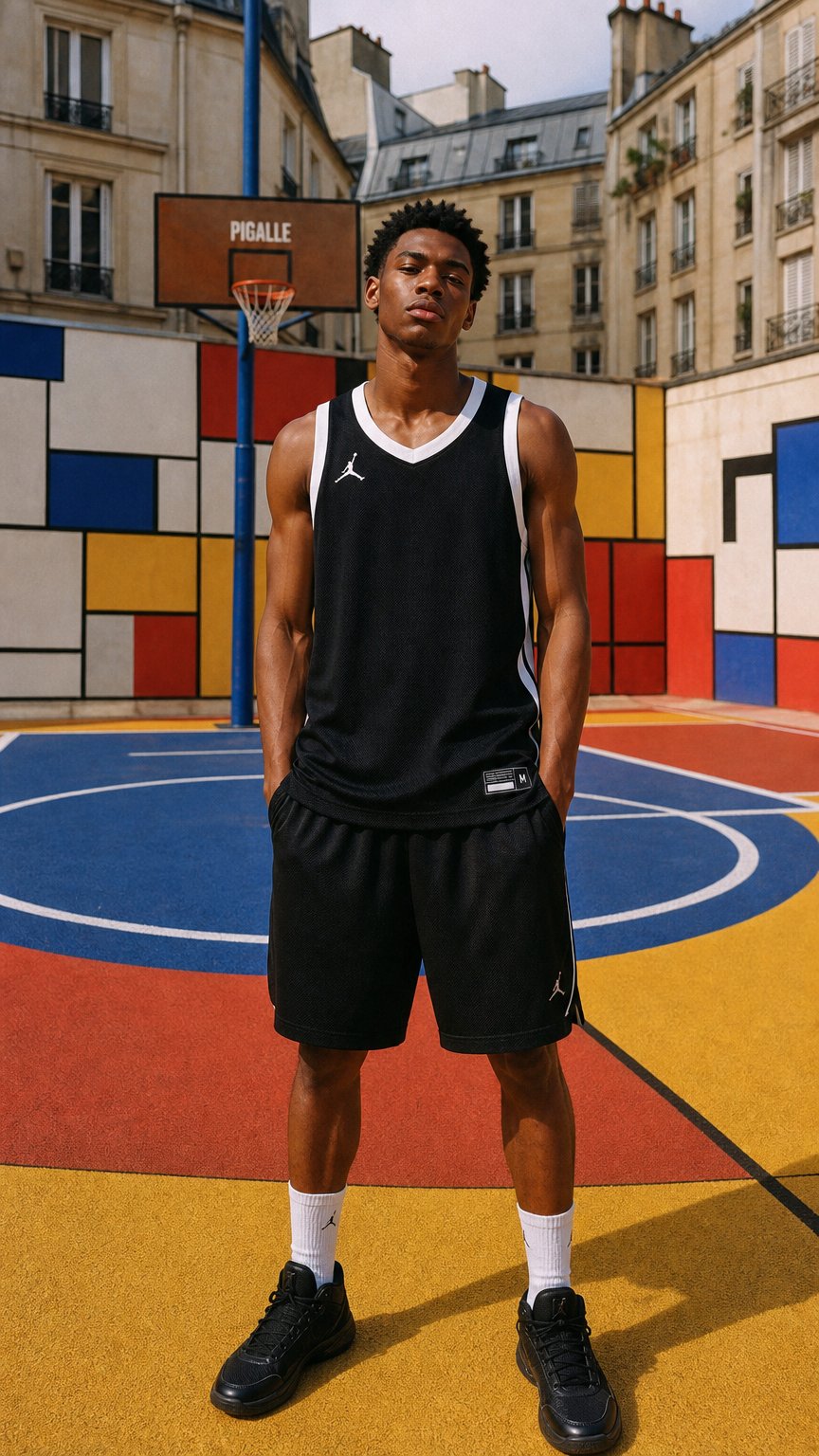 AI product shot of Mens Jordan Team25 Dri-FIT Basketball Stock Jersey