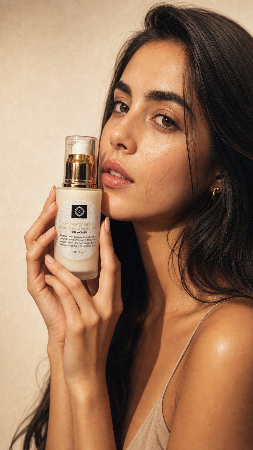 AI product shot of Organic Facial Wash - For WOMEN - ITEM CODE: 655457642358