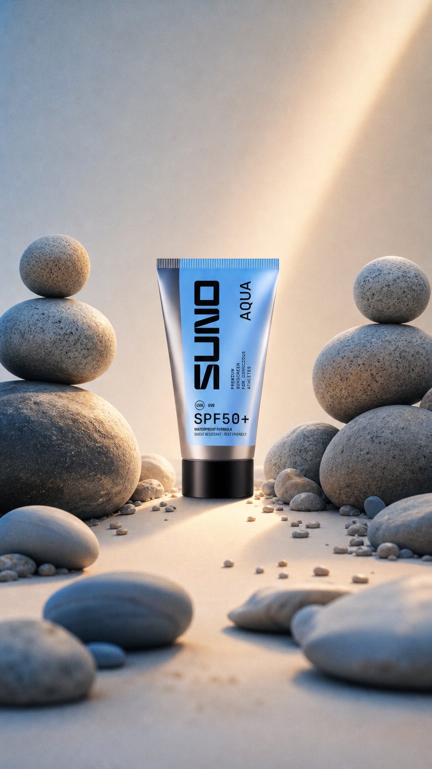 AI product shot of AQUA-Cream