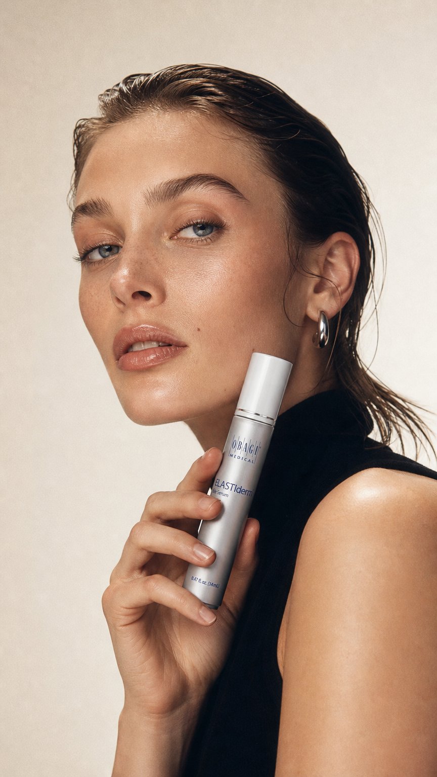 AI product shot of Obagi ELASTIderm Eye Serum