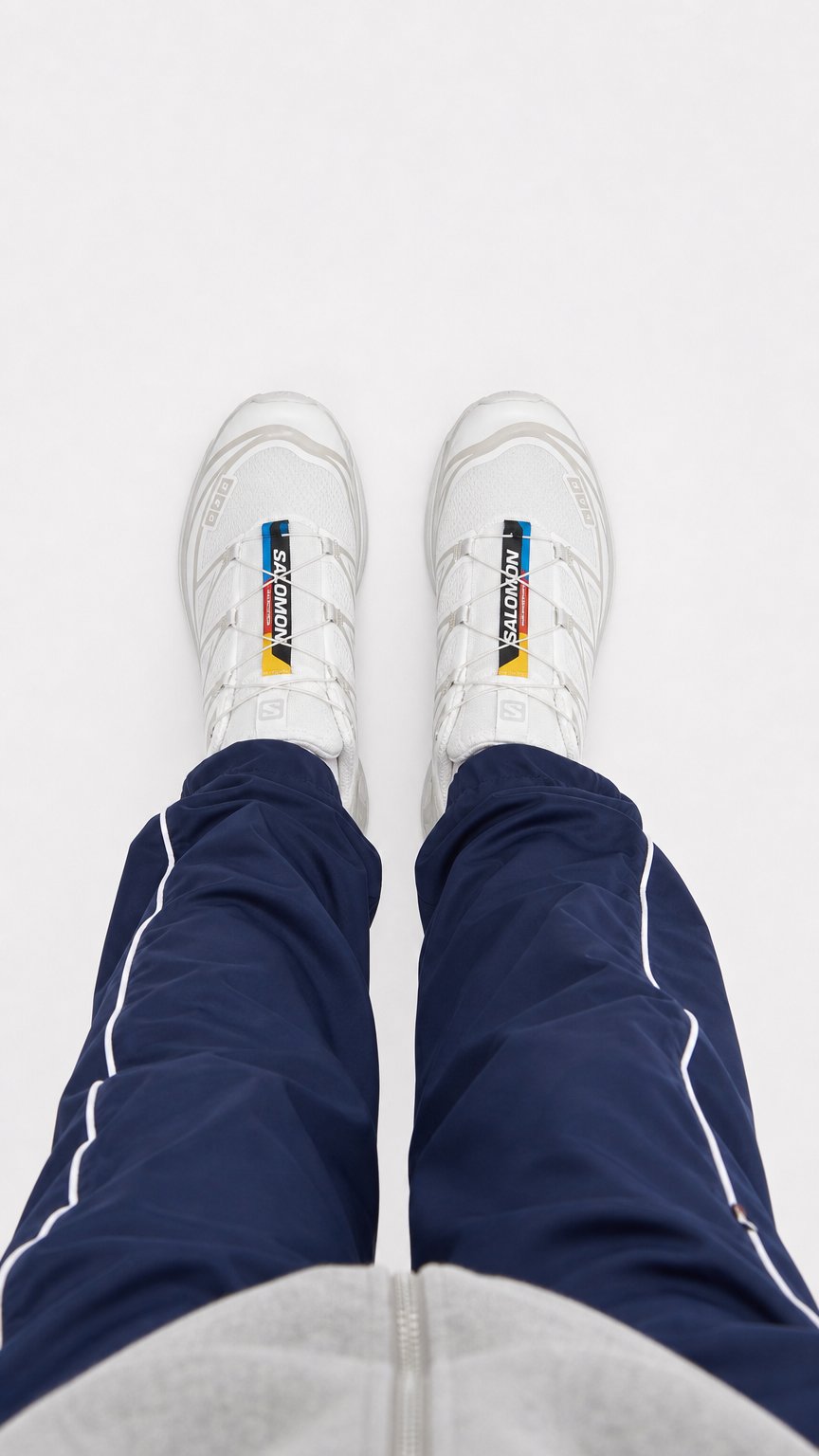 AI product shot of XT-6 Sneakers in White