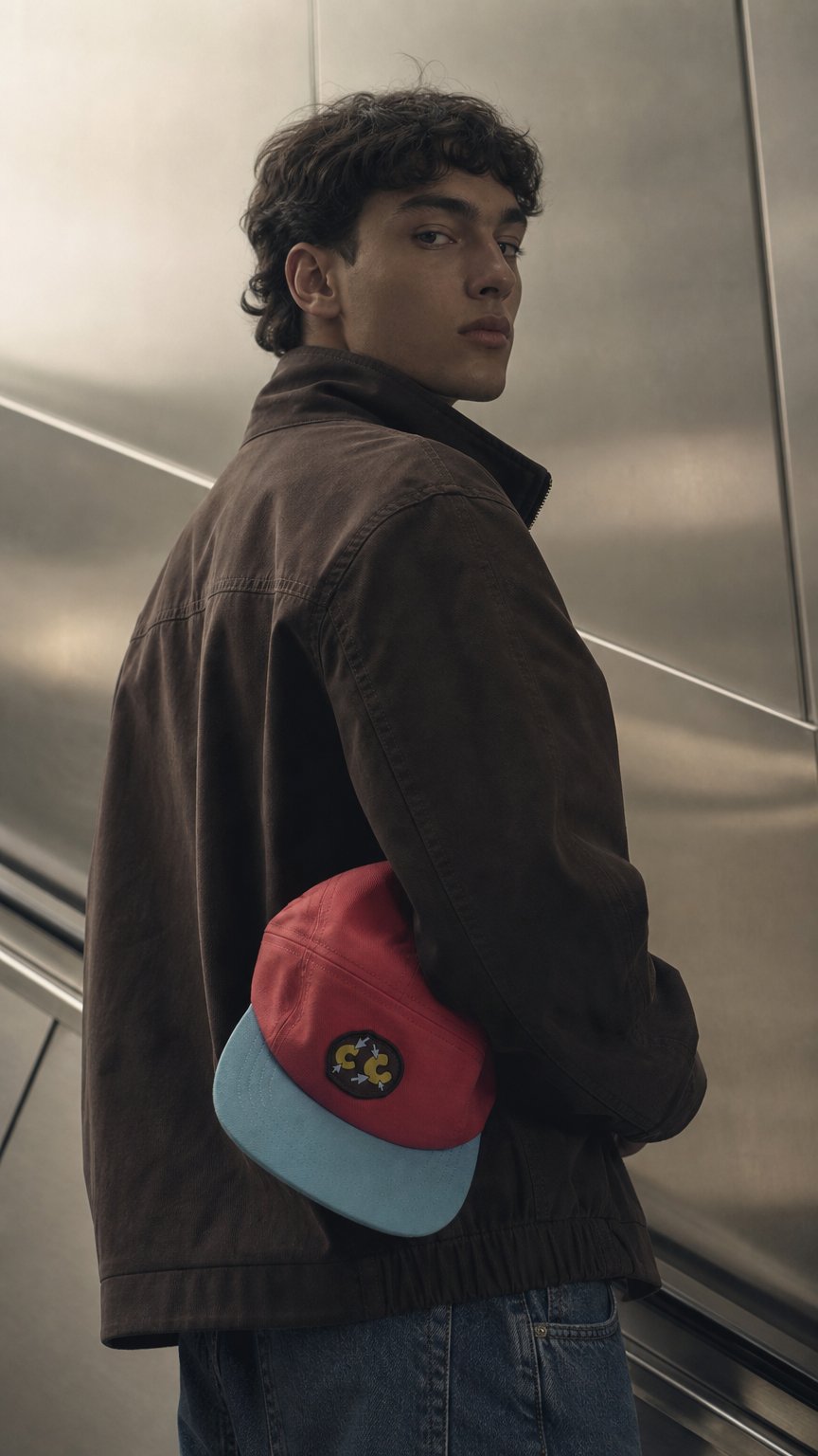 AI product shot of Cursor Camp Cap