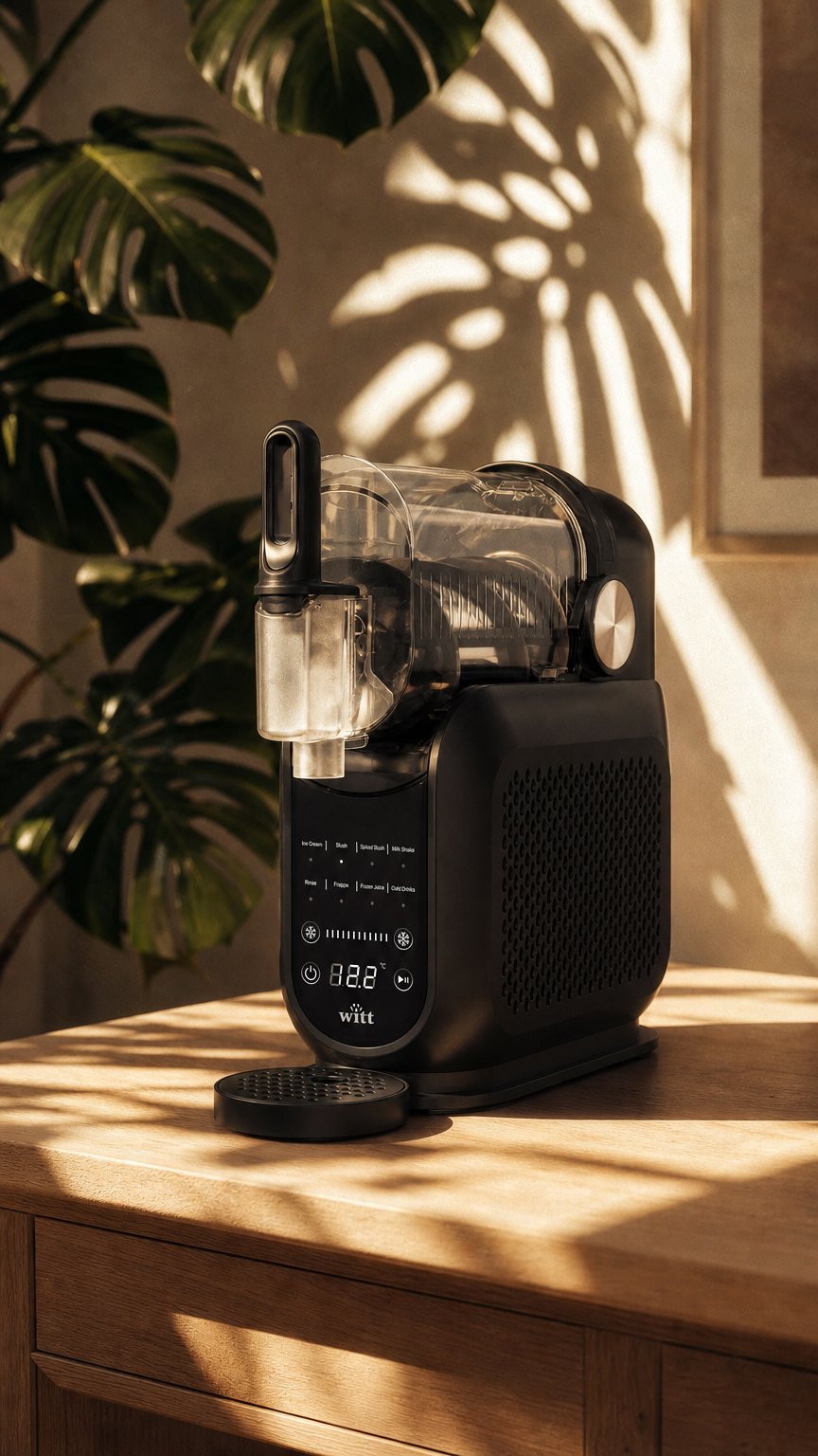 AI product shot of Witt Premium Element Slush- & Softice maskine Sort