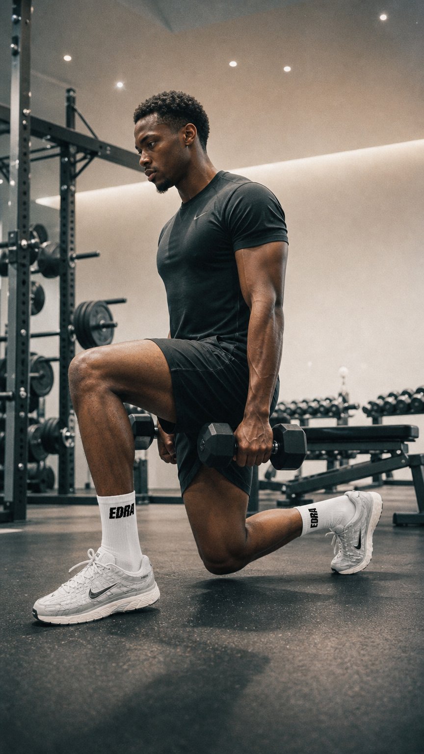 AI product shot of FLOATLITE™ Long Run Sock - White