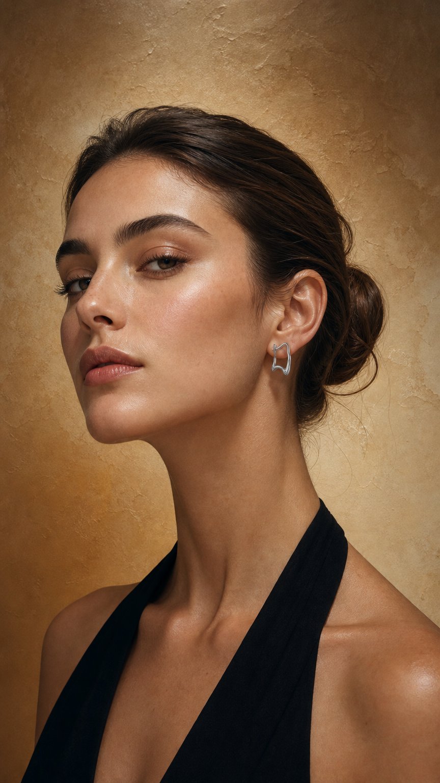 AI product shot of Splash Earrings Sterling Silver 925
