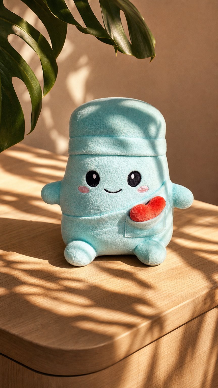 AI product shot of Scrub Hug Comfort Companion