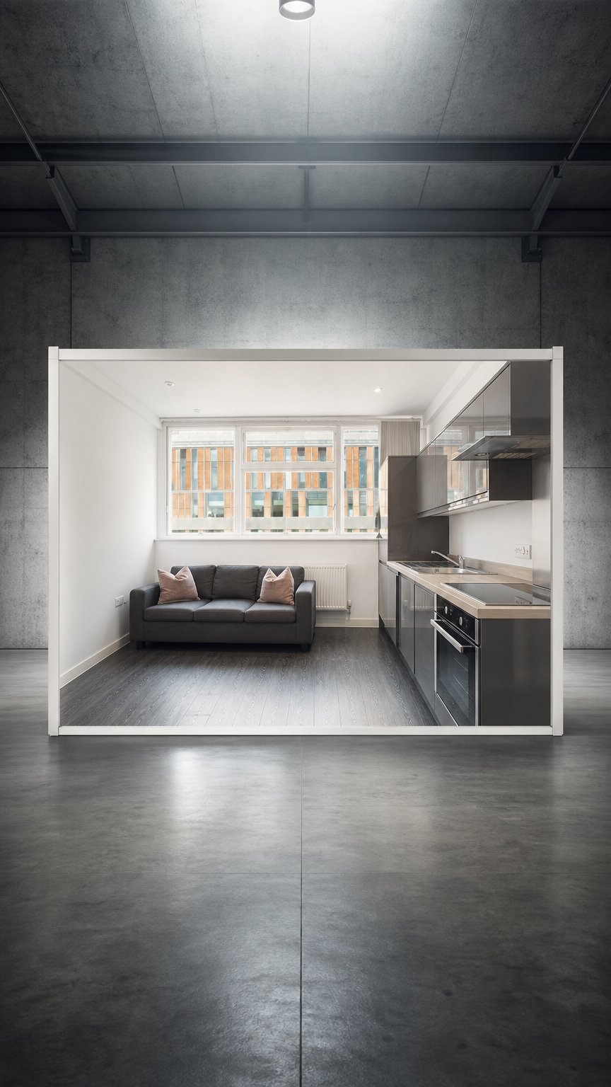 AI product shot of Orleans House, 19 Edmund Street, L3