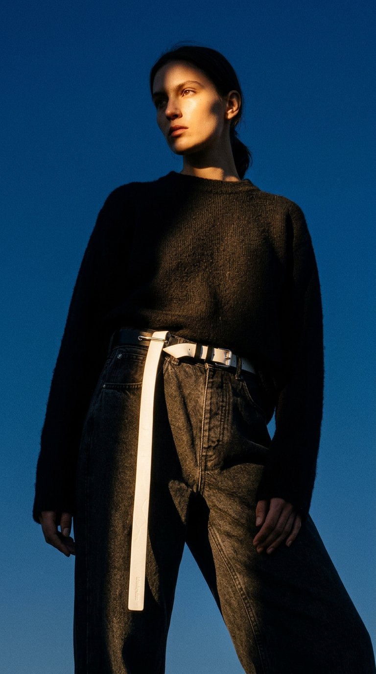 AI product shot of BILLY 2501 Bicolor Belt