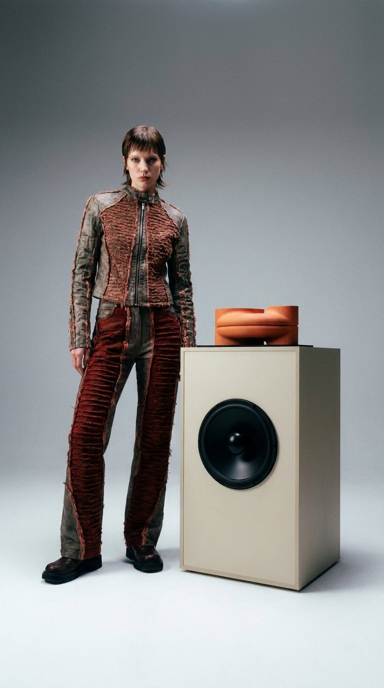 AI product shot of Loudspeaker Design · 002