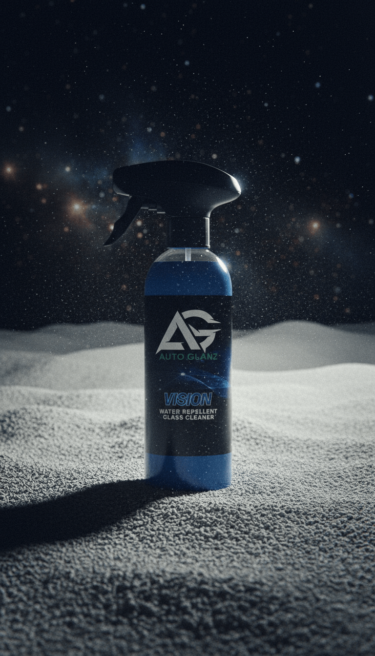 AI product shot of Vision - Water Repellent Glass Cleaner