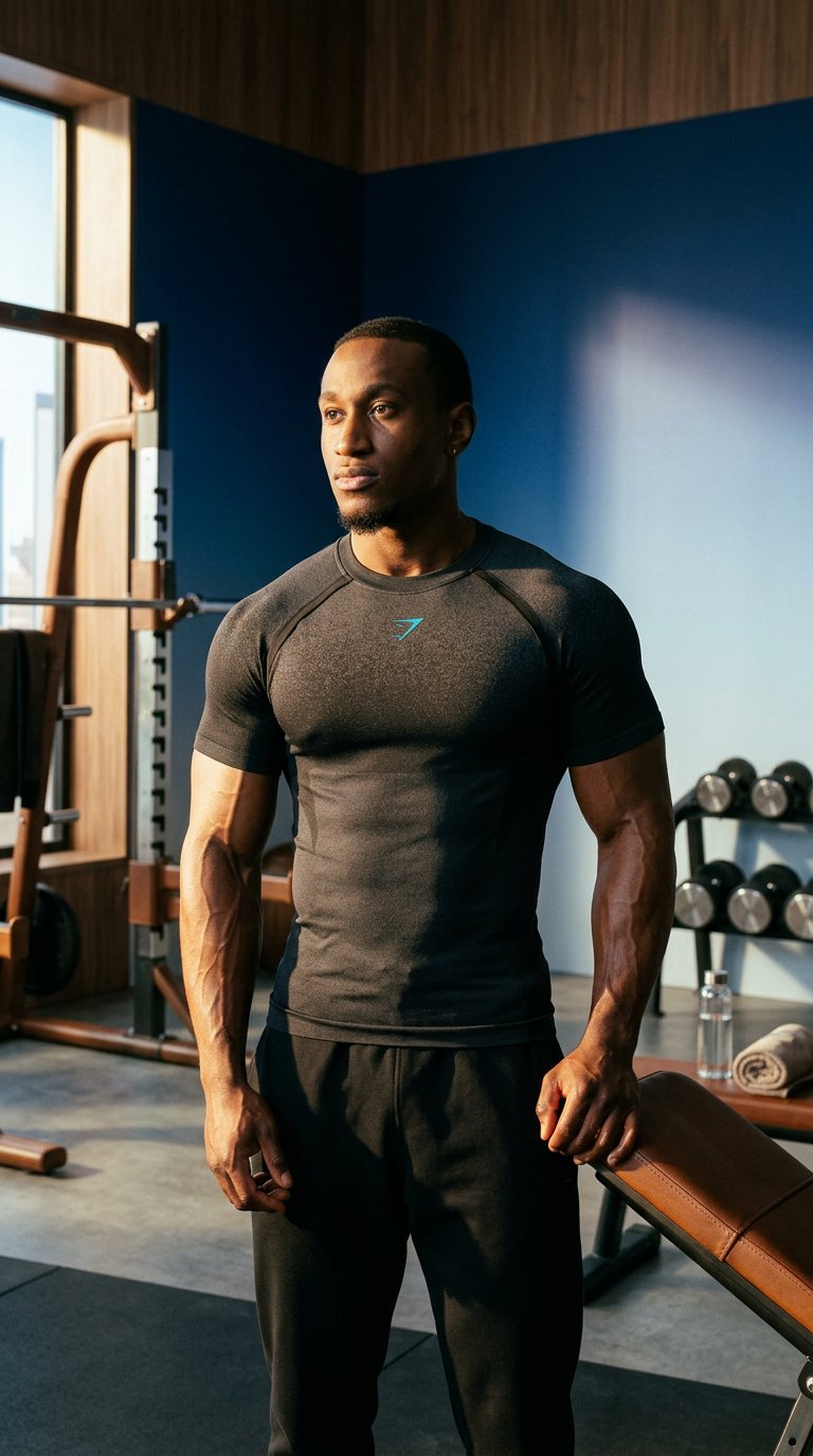 AI product shot of Shadow Seamless T Shirt