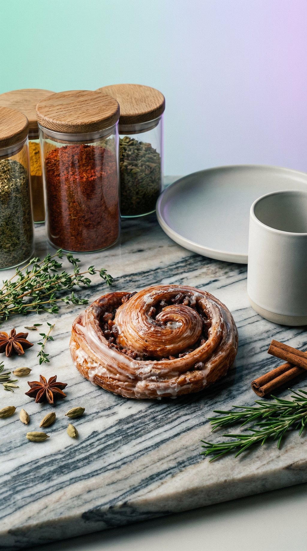 AI product shot of Baked Goods