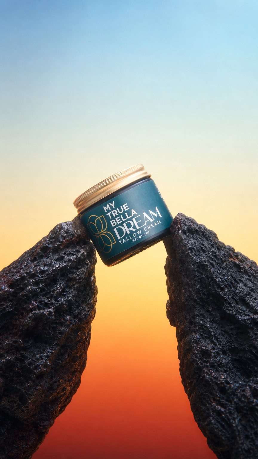 AI product shot of DREAM Tallow Cream