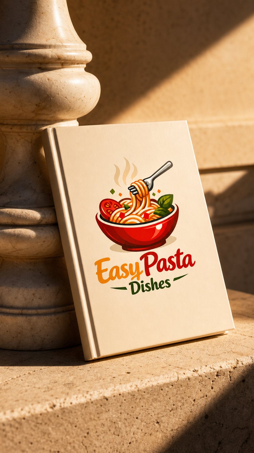AI product shot of Easy Pasta Dishes Premium