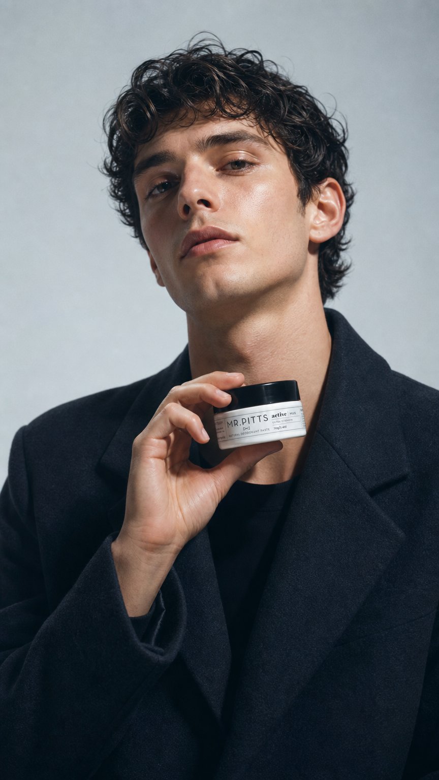 AI product shot of ACTIVE Man