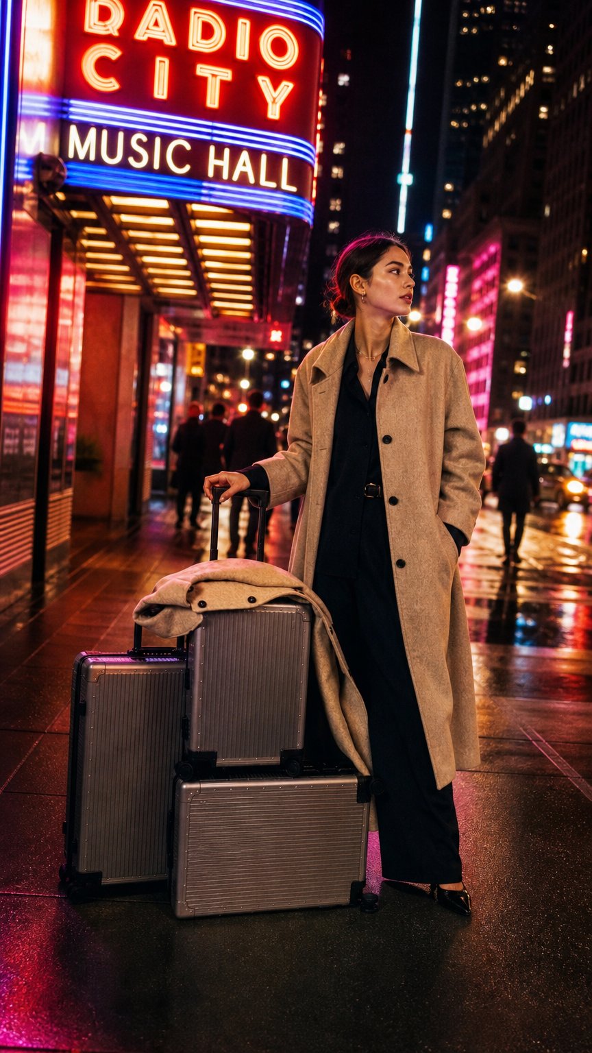 AI product shot of Polycarbonate vs Aluminium Luggage: The Ultimate Guide