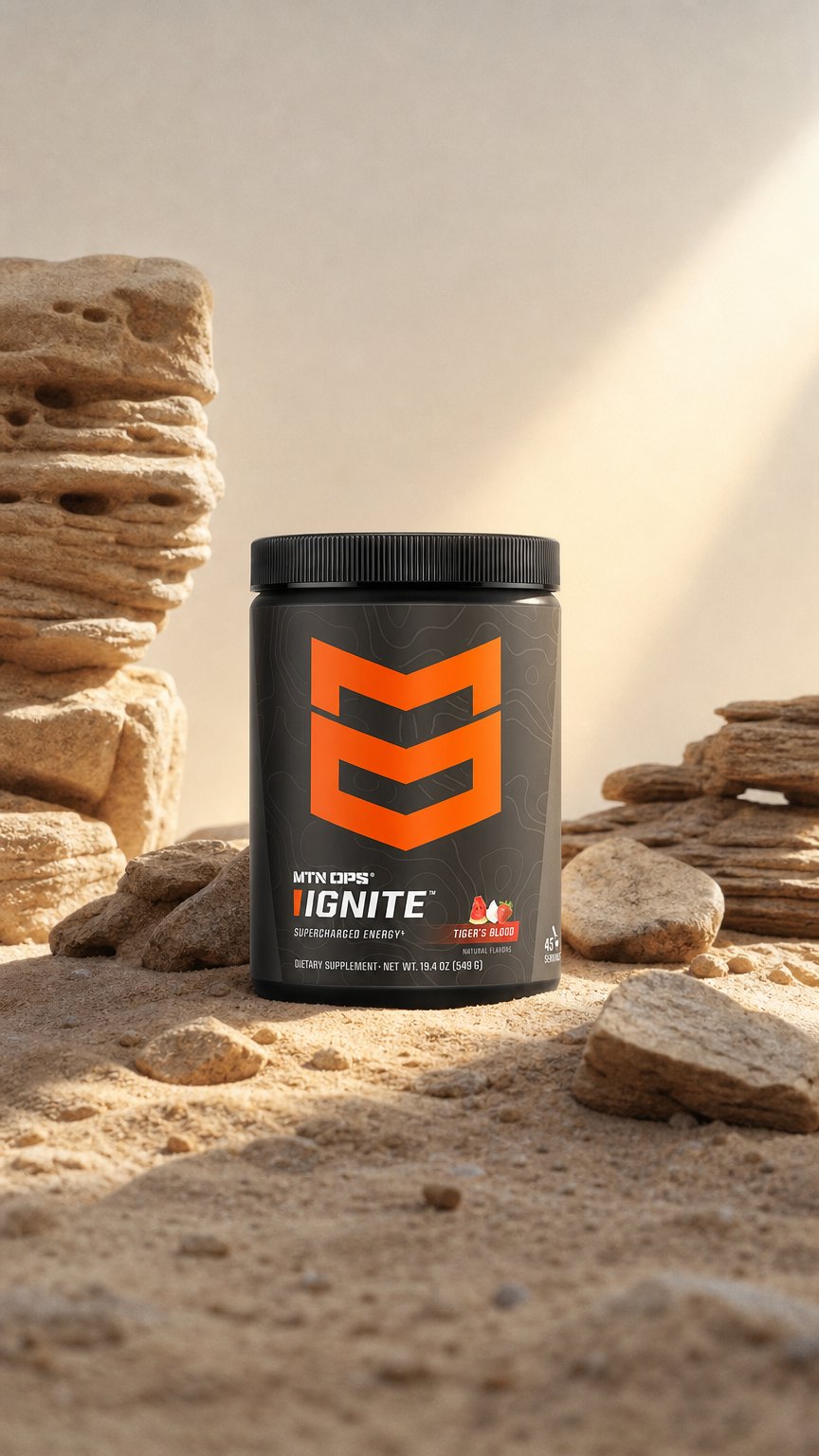 AI product shot of IGNITE