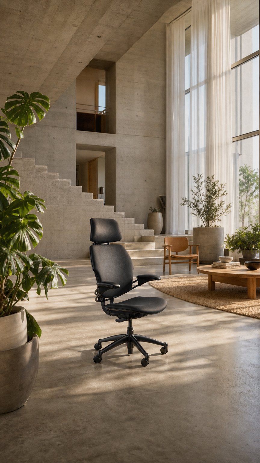 AI product shot of Freedom Task Chair with Headrest