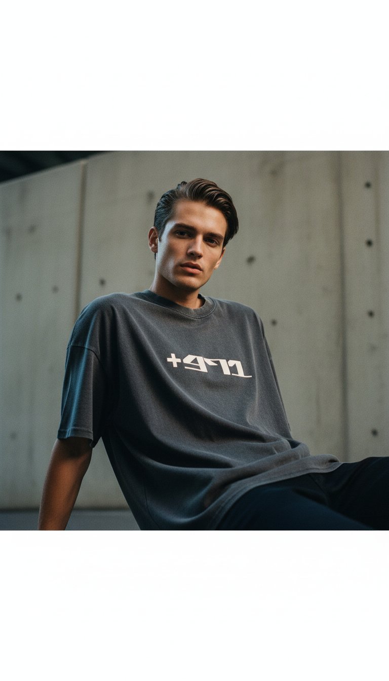 AI product shot of THE SAUCY™ 971 TEE
