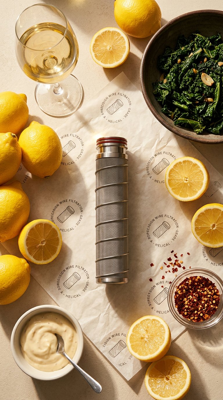 AI product shot of Enolmaster Stainless Steel Filter Cartridges For Spirits